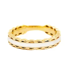 Rings^Kiel James Patrick Scalloped Ring - Pearl