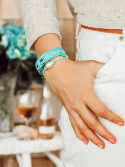 Rope Bracelets^Kiel James Patrick Sea Foam Pearl Knot