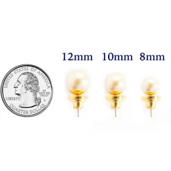 Earrings^Kiel James Patrick Simple & Elegant - 10 Mm