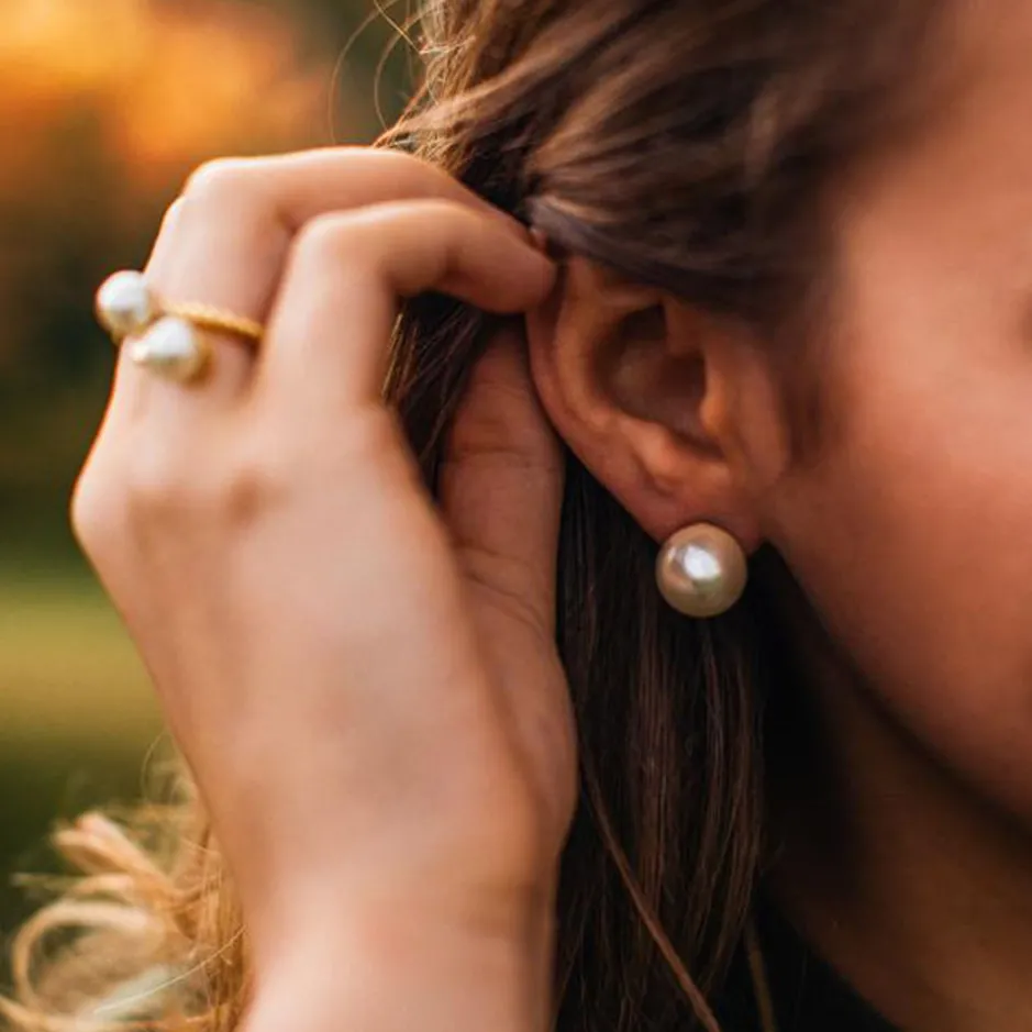 Earrings^Kiel James Patrick Simple & Elegant - 14Mm