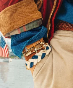 Leather Bracelets^Kiel James Patrick Sperry X Kjp Limited Edition Vineyard Dockside
