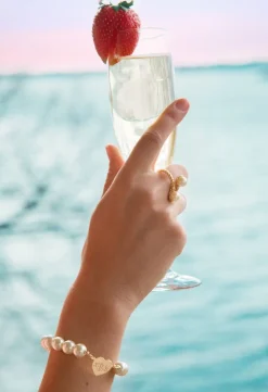 Monogrammed Jewelry^Kiel James Patrick Sweetheart In Pearls Bracelet