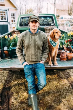 Sweaters^Kiel James Patrick The Bedford Cable Knit Sweater