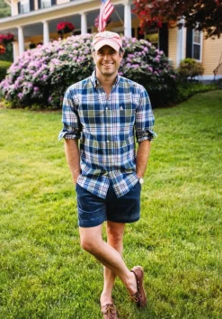 Shorts^Kiel James Patrick The Coastal Cord Short- Blue