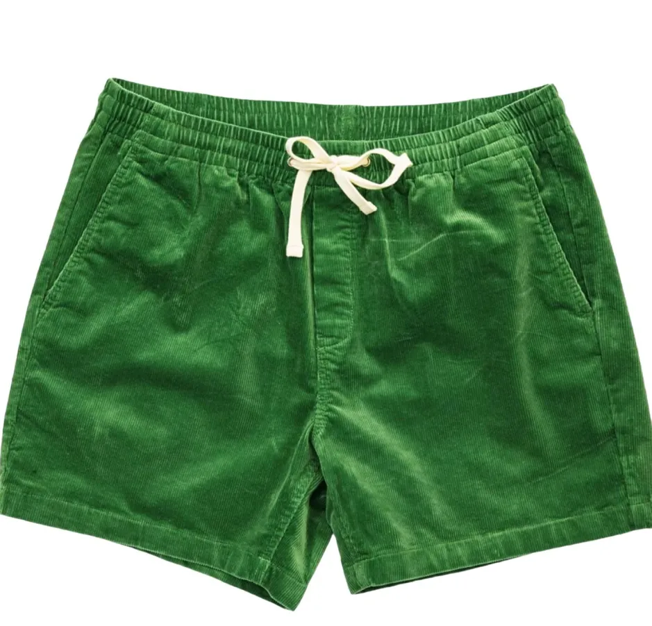 Shorts^Kiel James Patrick The Coastal Cord Short- Green