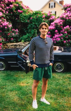 Shorts^Kiel James Patrick The Coastal Cord Short- Green