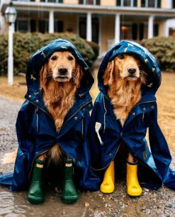 Outerwear^Kiel James Patrick The Old Salt Navy Raincoat- Kids