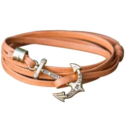 Leather Bracelets^Kiel James Patrick Wes Anchor Hitch