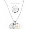 Class Of 2024^Kiel James Patrick World'S Your Oyster Silver Necklace --Class Of 2024